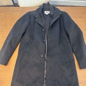 Joseph Abboud Charcoal Trench Coat